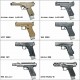 CTM tactical Extension de chargeur CNC pour AAP-01 / We Glock - Rose - 