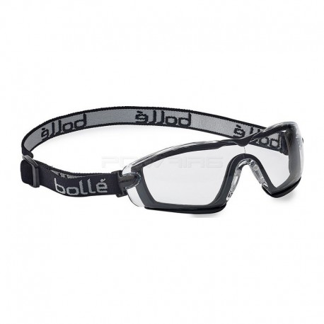 Bolle masque COBRA ecran clair - Noir - 