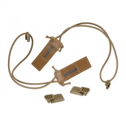 Bolle Elastic and scratch fixing set for COMBAT and X810 - FDE - 