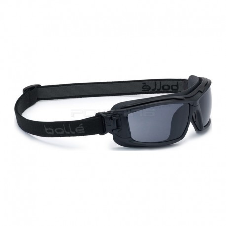 Bolle masque ULTIM8 BSSI écran fumé - Noir - 
