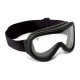 Bolle masque CHRONOSOFT écran clair - Noir - 