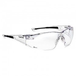 Bolle RUSH HD Polycarbonate Safety Glasses - Clear - 