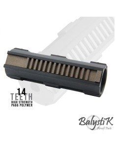 Balystik lightweight 14 teeth steel piston for AEG -  2