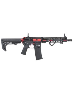 Specna Arms SA-E39-L EDGE™ Light Ops Stock HAL ETU - Noir / Rouge -  2