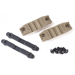 ARES M4 Handguard Rail (R-01 X 2 / Screw / Metal Piece X 2) - DE - 