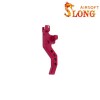 SLONG AIRSOFT Détente 45degrés Flat CNC pour VSR-10 - Rouge - 