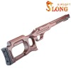 SLONG AIRSOFT Tactical Wood Stock for Tokyo Marui VSR-10 - Wood - 