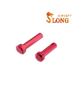 SLONG AIRSOFT Receiver pins for Tokyo Marui MWS GBBR - Red -  2