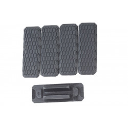 Madbull Strike Industries MLOK Cover V2 Style (5pcs) - BK - 