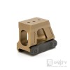 PTS Unity Tactical MRDS with adjustable mounting plate - Dark Earth - 