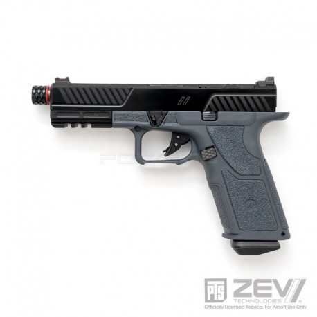 PTS ZEV - OZ9 Combat (Premium Version) GBB - Black / Grey - 
