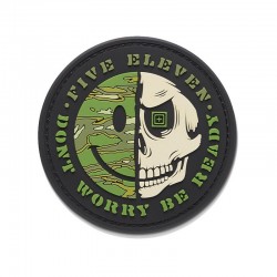 5.11 Patch Velcro Don't Worry Be Ready - Noir - 