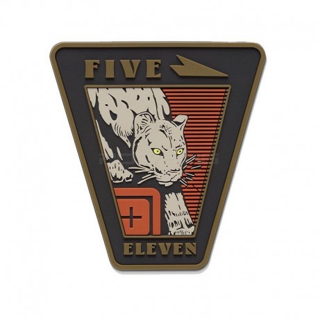5.11 Mountain Lion Creep Velcro Patch - Grey - 
