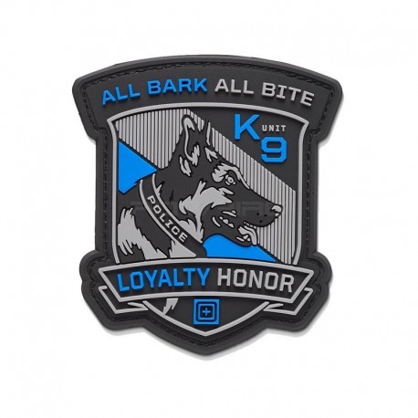 5.11 All Bark Velcro Patch - Black - 