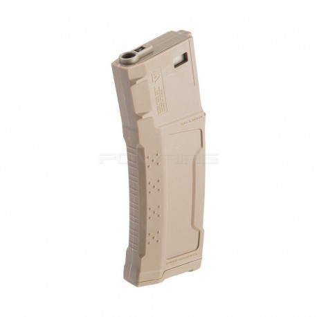 EMG Strike Industries Licensed 210rds polymer magazine for M4 AEG - Tan - 