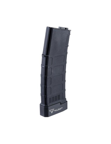 Cyma 150rds M4 Gmag style gen3 mid-cap magazine with TTI extended magbase - Black - 