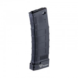 Cyma chargeur style Gmag gen3 mid-cap 220 coups pour M4 avec magbase TTI - Noir - 