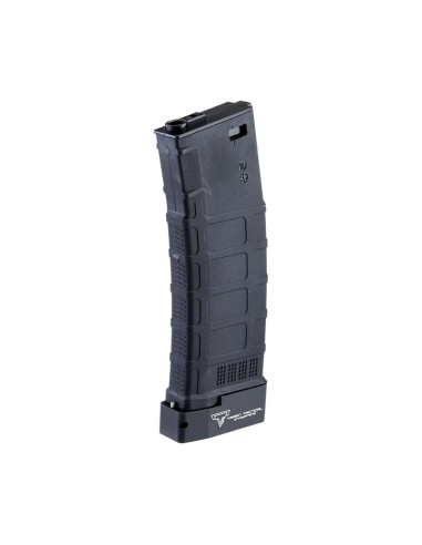 Cyma chargeur style Gmag gen3 mid-cap 150 coups pour M4 avec magbase TTI - Noir - 
