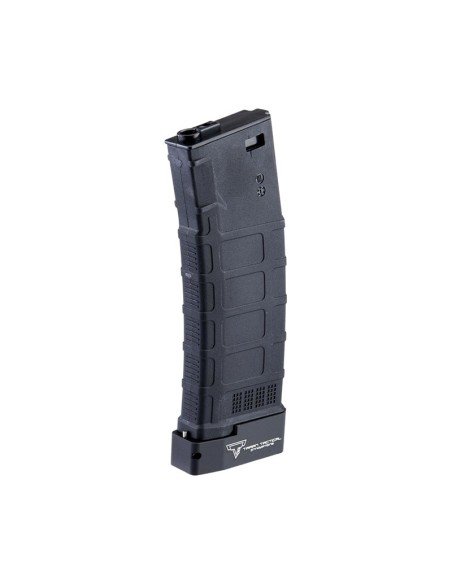 Cyma chargeur style Gmag gen3 mid-cap 150 coups pour M4 avec magbase TTI - Noir - 