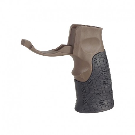 Cyma EMG D-Style Grip Ergonomique pour Marui MWS M4 GBB - Brown - 