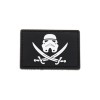 Patch Velcro Stormtrooper Jolly Roger - Noir - 