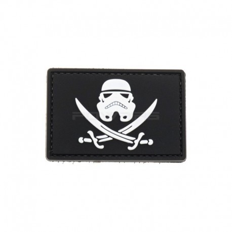 Patch Velcro Stormtrooper Jolly Roger - Noir - 