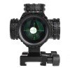 AIM-O Lunette 3x25 Rouge et Vert - Noir - 