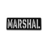 Velcro patch Marshal - Black / White - 
