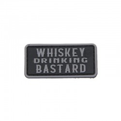 WHISKEY DRINKING BASTARD Micro Velcro patch - Blackops - 