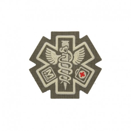 Patch brodé velcro Paramedic - Ranger Green - 