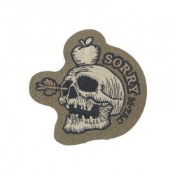 Sorry velcro embroided patch - Ranger Green - 