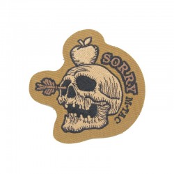 Sorry velcro embroided patch - Coyote - 