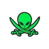 UFO Operator Velcro Patch - Afterglow - 