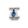 Dove Shit On Velcro Patch - Full color - 