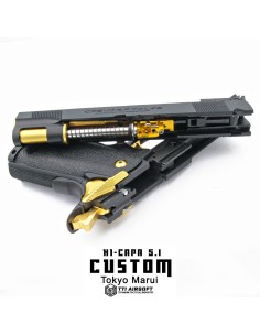 P6  Workshop Tokyo Marui Hi-Capa 5.1 Gold Match custom GBB -  2