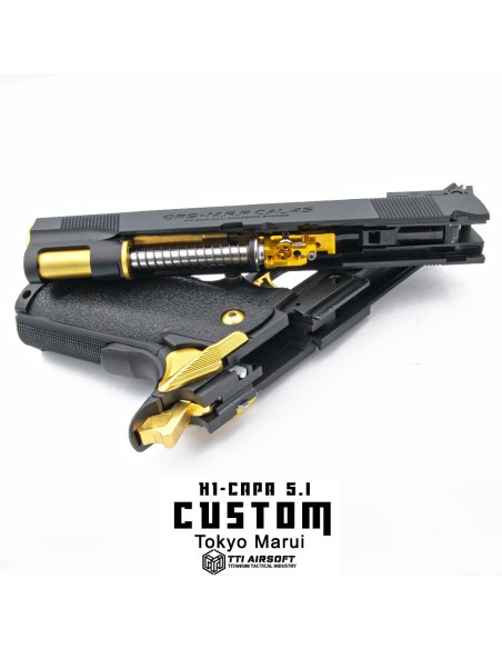 P6  Workshop Tokyo Marui Hi-Capa 5.1 Gold Match custom GBB - 