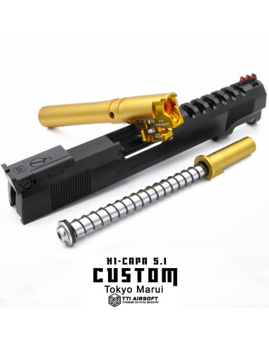 P6  Workshop Tokyo Marui Hi-Capa 5.1 Gold Match custom GBB - 