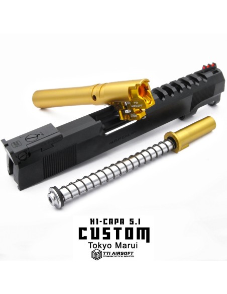 P6  Workshop Tokyo Marui Hi-Capa 5.1 Gold Match custom GBB - 