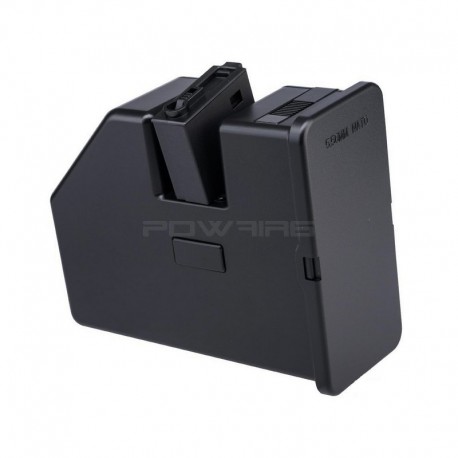 Krytac Chargeur drum 5000 billes pour LMG - Noir - 