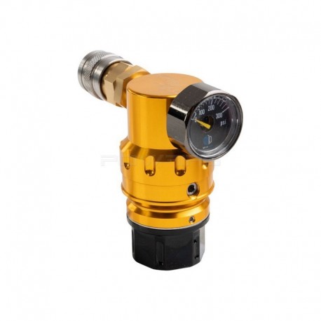 Mechlabs FLO MAX Regulator with 39inch braided line - Gold - 
