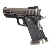 WE Réplique Hi-Capa 3.8 Force Velociraptor AUTO - Noir / Silver