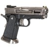 WE Réplique Hi-Capa 3.8 Force Velociraptor AUTO - Noir / Silver