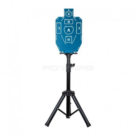 Specna Arms Cible ABC d'entrainement sur trépied - Bleu - 
