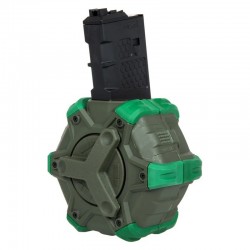 WE 350rds Drum Magazine for WE M4 GBBR - OD