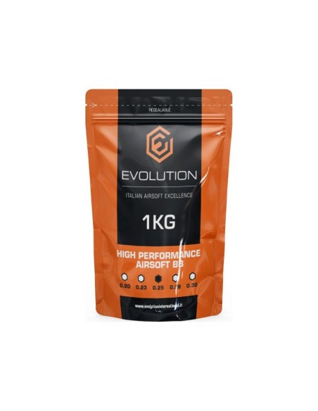 Evolution 0.25gr BBs - 1kg - 