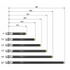 RETROARMS Outer barrel 3K-Carbon pour AR-15 - 7inch