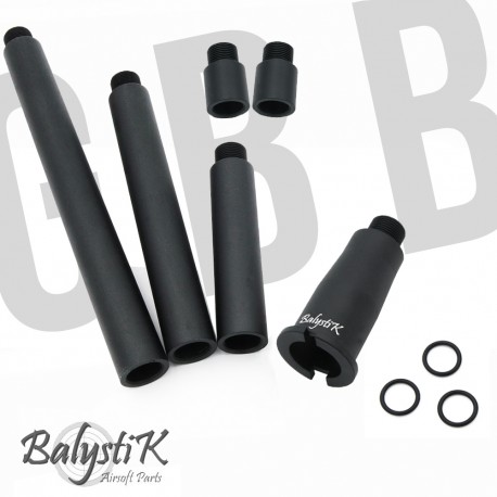 Balystik multi outer barrel kit for GHK M4 GBBR