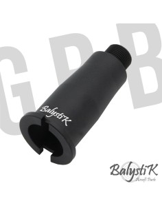Balystik multi outer barrel avec base pour GHK M4 GBBR -  2