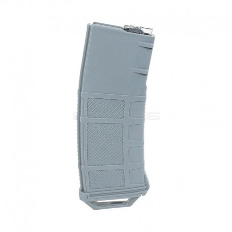 AMAROK Chargeur type A mid-cap 250 billes pour M4 / M16 AEG - Grey