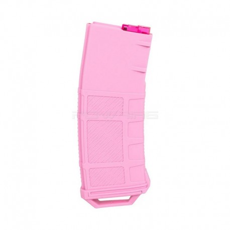 AMAROK Chargeur type A mid-cap 250 billes pour M4 / M16 AEG - Pink